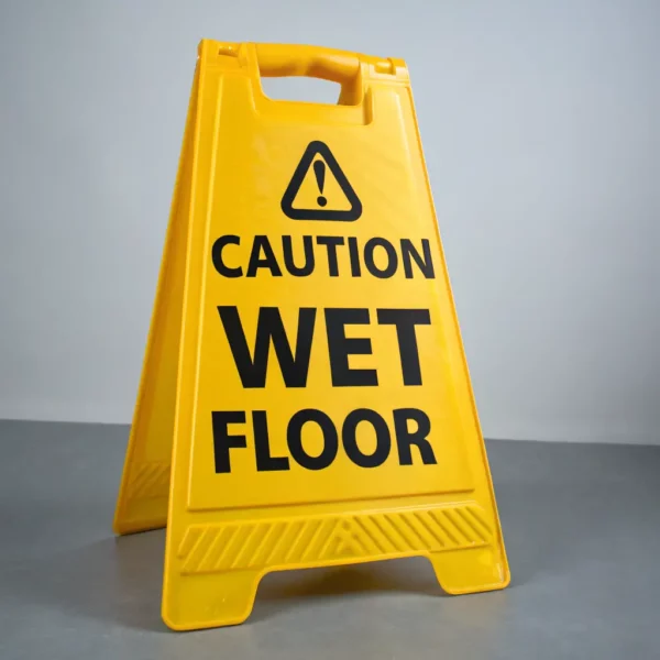 Caution: Wet Floor Sign