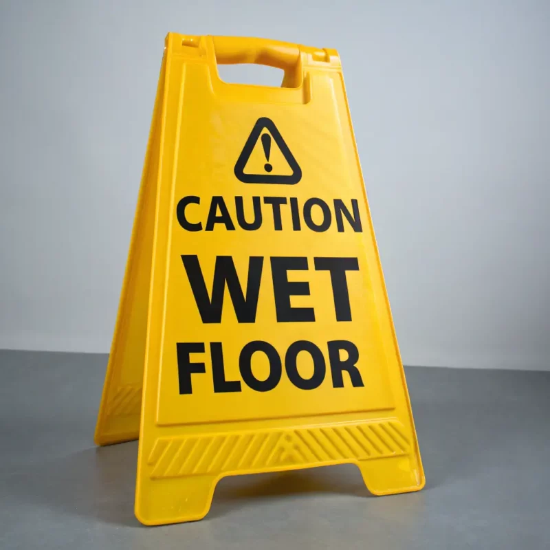 Caution: Wet Floor Sign