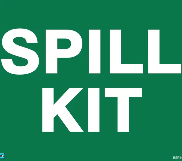 Emergency Spill Kit Sign