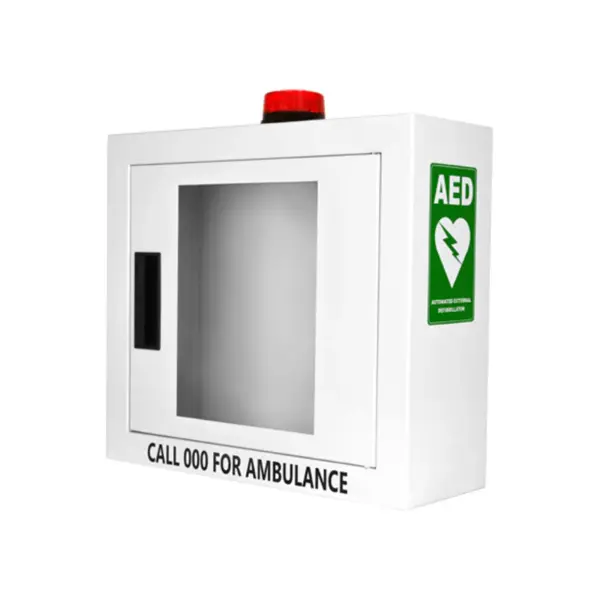 FastAid Indoor Alarmed Defibrillator Cabinet