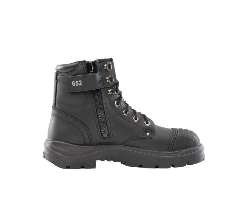 Men's Steelblue Argyle Zip: Scuff Cap Safety Boot - Image 25