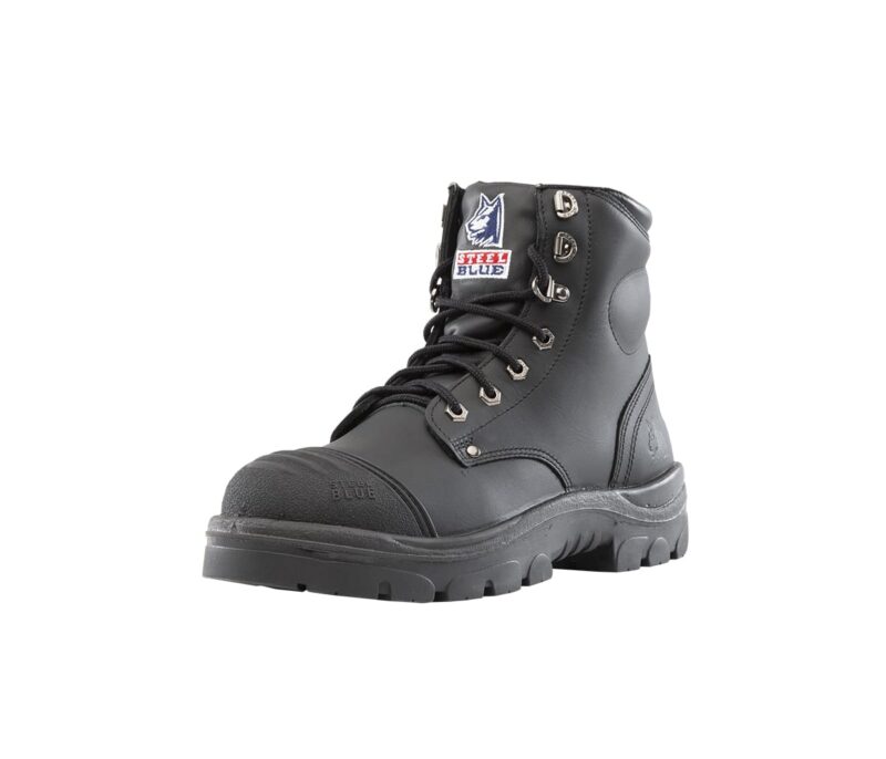 Men's Steelblue Argyle Zip: Scuff Cap Safety Boot - Image 30