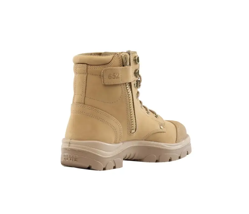 Men's Steelblue Argyle Zip: Scuff Cap Safety Boot - Image 5