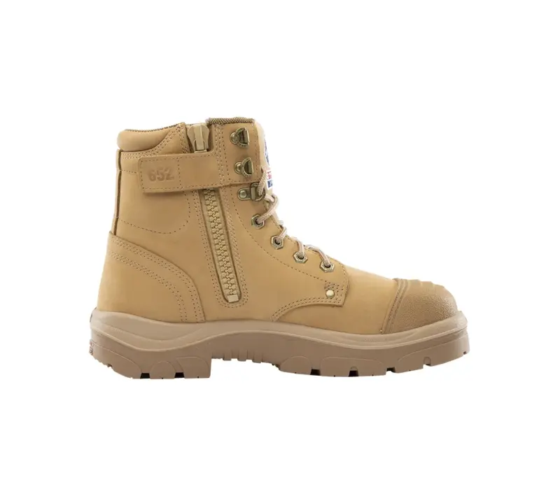 Men's Steelblue Argyle Zip: Scuff Cap Safety Boot - Image 4