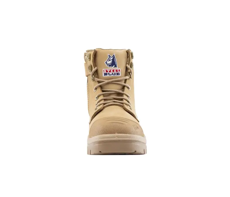 Men's Steelblue Argyle Zip: Scuff Cap Safety Boot - Image 10