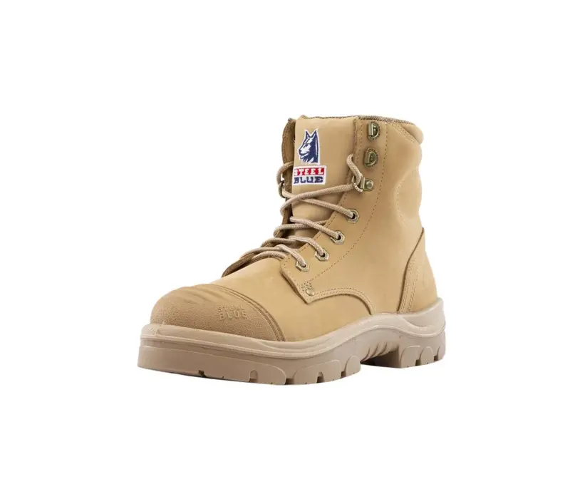 Men's Steelblue Argyle Zip: Scuff Cap Safety Boot - Image 9