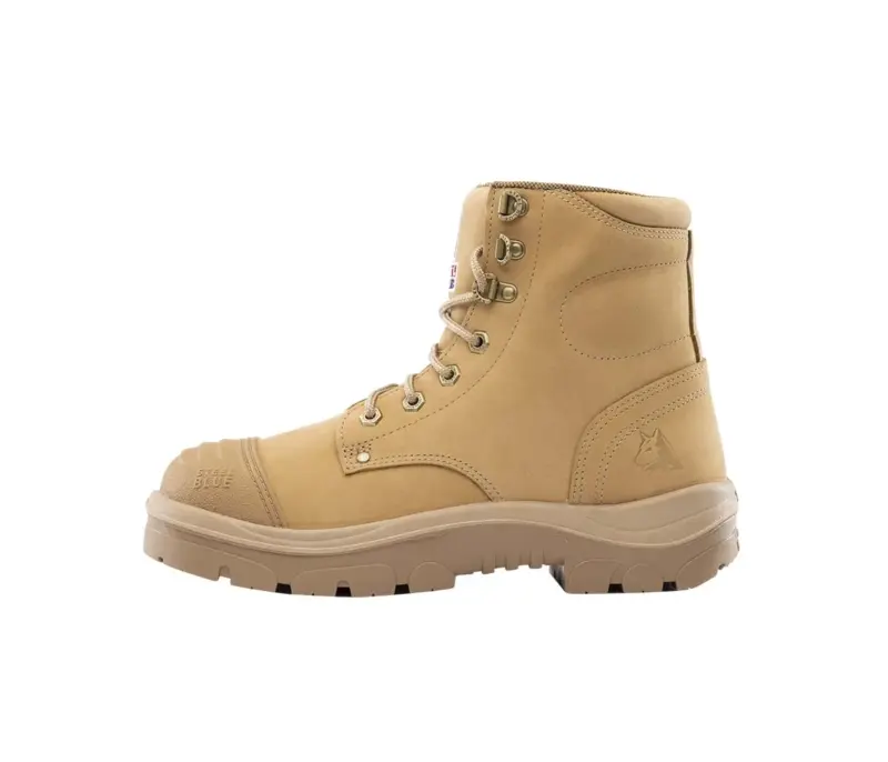 Men's Steelblue Argyle Zip: Scuff Cap Safety Boot - Image 8