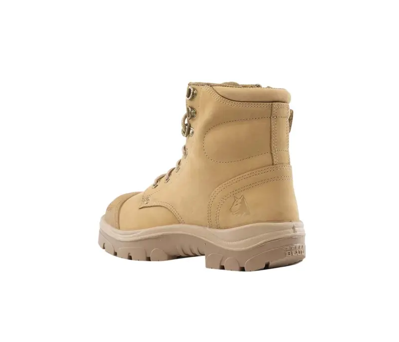 Men's Steelblue Argyle Zip: Scuff Cap Safety Boot - Image 7