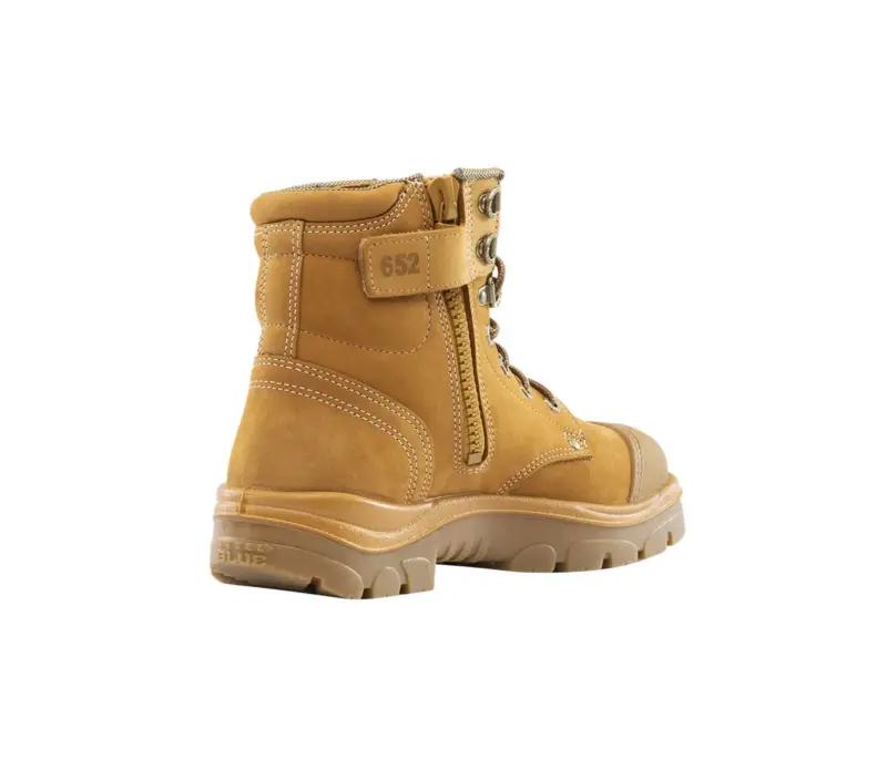 Men's Steelblue Argyle Zip: Scuff Cap Safety Boot - Image 15