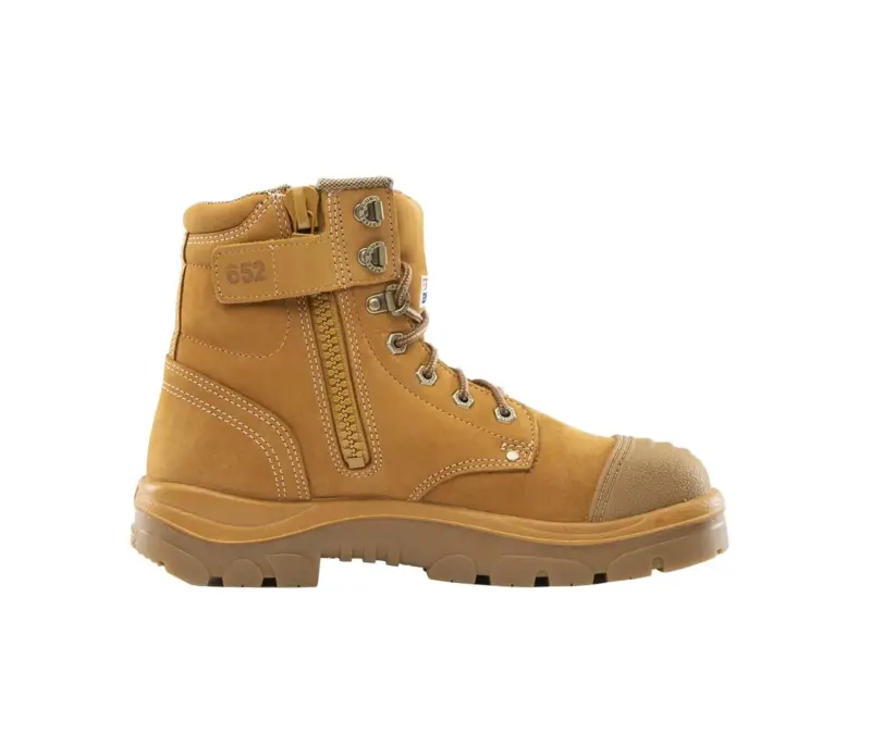Men's Steelblue Argyle Zip: Scuff Cap Safety Boot - Image 14