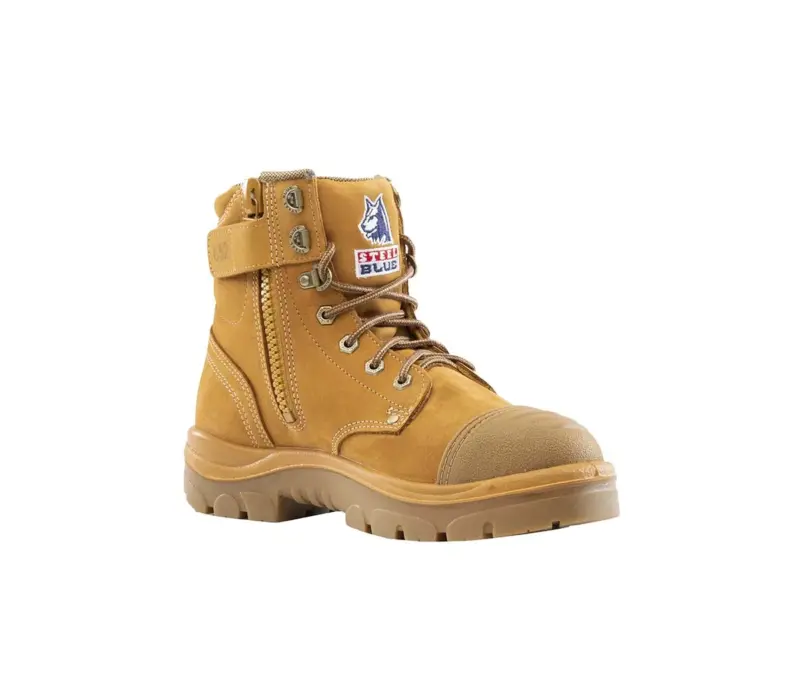 Men's Steelblue Argyle Zip: Scuff Cap Safety Boot - Image 13