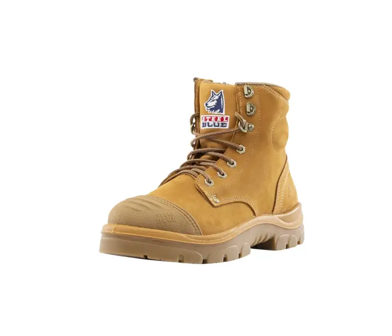 Men's Steelblue Argyle Zip: Scuff Cap Safety Boot - Image 19