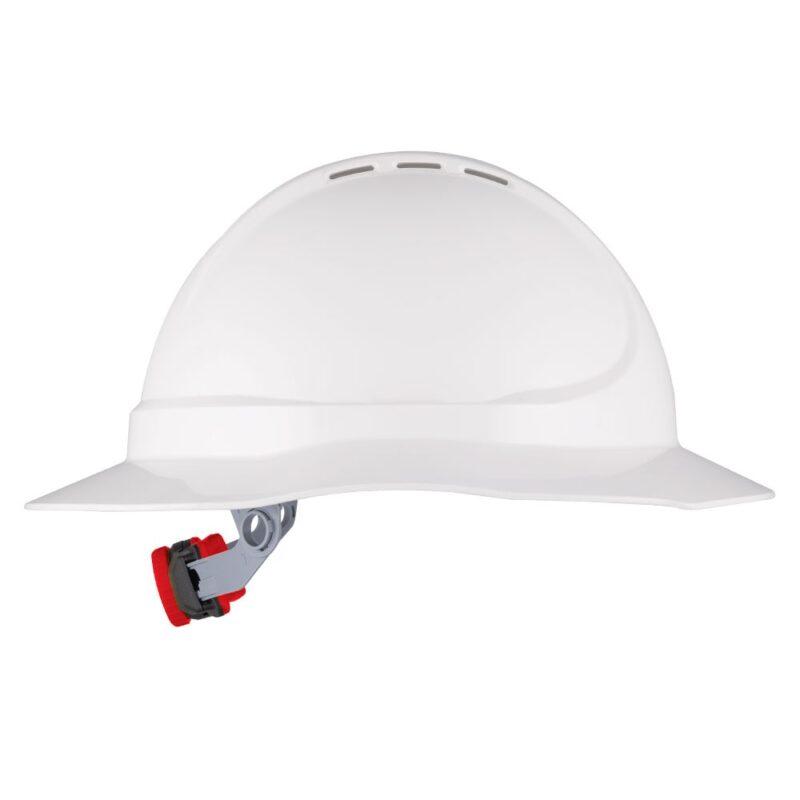 Force360 The Mate Type 1 ABS Vented Broad Brim Hard Hat with Ratchet Harness - Image 3