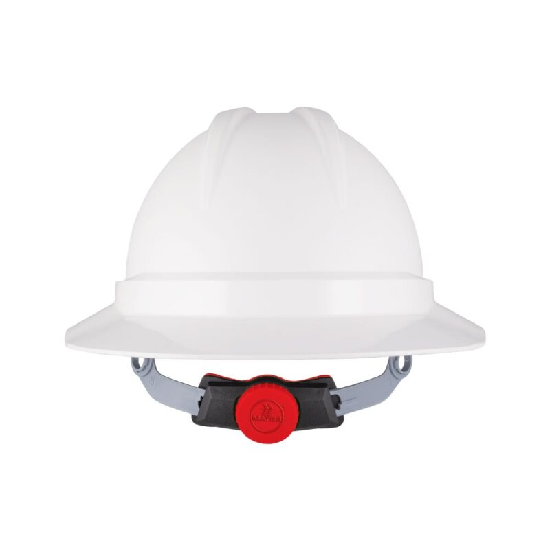 Force360 The Mate Type 1 ABS Vented Broad Brim Hard Hat with Ratchet Harness - Image 4