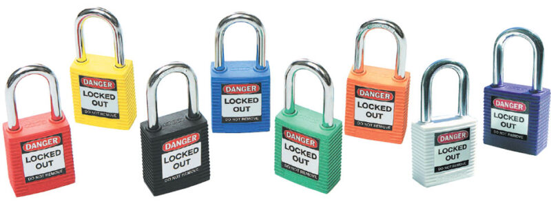 Brady Safety Plus Steel Shackle Padlock