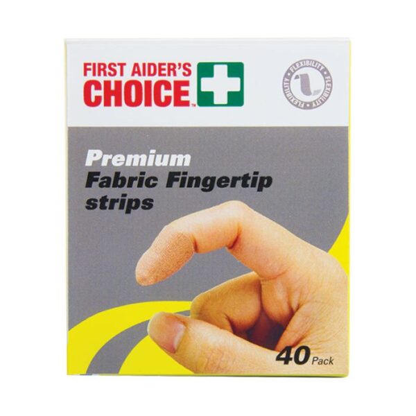FAC Fingertip Fabric Strips Pk 40