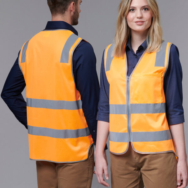 Orange Hi Vis Safety Vest- Unisex