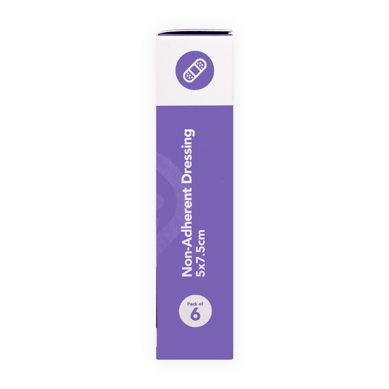 FAC Non-Adherent Dressing, 5cm (W) x 7.5cm (L), Pack of 6 - Image 3