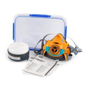 STS KIT TS01 TPE SINGLE FILTER HALF MASK ABEK1P3R MULTI GAS/VAPOUR RESPIRATOR KIT