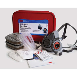 6251 AT010783671 3M HALF FACE RESPIRATOR SPRAYING STARTER KIT 3L MED
