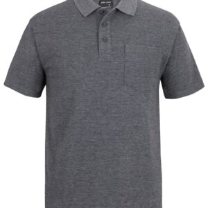 JB's wear JB's 210 POCKET POLO CHARCOAL MARLE -S