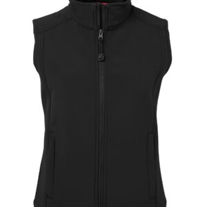 JB's wear JB's LADIES LAYER (SOFTSHELL) VEST BLACK - 06