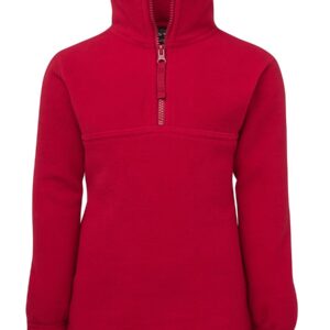 JB's wear JB's KIDS 1/2 ZIP POLAR DK RED - 04