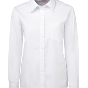 JB's wear JB's LADIES L/S ORIGINAL POPLIN SHIRT WHITE - 06