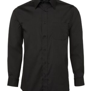 JB's wear JB's URBAN L/S POPLIN SHIRT BLACK - S