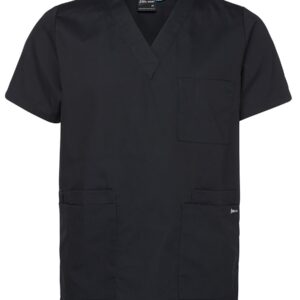 JB's wear JB's UNISEX SCRUBS TOP BLACK - 3XS