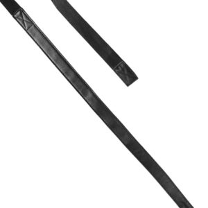 JB's wear JB's CHANGEABLE PU CROSS BACK APRON STRAP BLACK