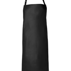 JB's wear JB's 490GSM VINYL 90x60 BIB APRON BLACK