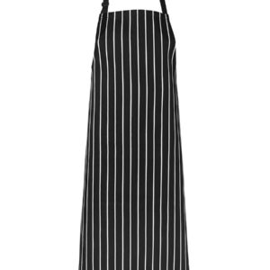 JB's wear JB's BIB STRIPED WITHOUT POCKET BLACK/WHITE