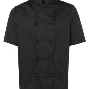 JB's wear JB's S/S CHEFS JACKET BLACK - 2XS