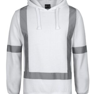 JB's wear JB's FLEECE HOODIE WITH REFLECTIVE TAPE WHITE - S