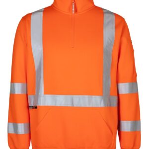 JB's wear JB's NSW/QLD RAIL (D+N) X-BACK 1/2 ZIP FLEECE ORANGE - S