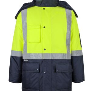 JB's wear JB's HV (D+N) FREEZER JACKET LIME/NAVY - S