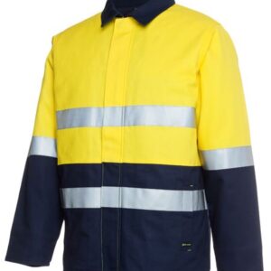 JB's wear JB's HV (D+N) COTTON JACKET YELLOW/NAVY-L