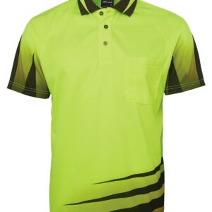 JB's wear JB's HV 4602.1 RIPPA SUB POLO LIME/BLACK - XS