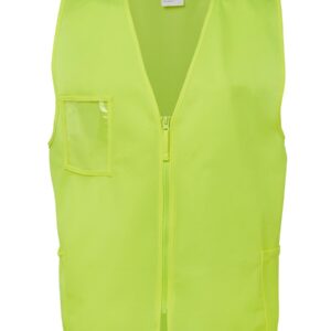 JB's wear JB's HV ZIP SAFETY VEST LIME - 2XS
