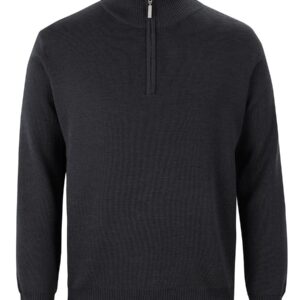 JB's wear JB's MENS CORPORATE 1/2 ZIP JUMPER BLACK - S