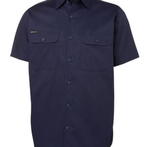 JB's wear JB's S/S 150G WORK SHIRT NAVY-2XS