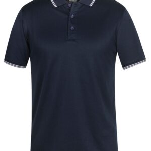 Podium PDM JACQUARD CONTRAST POLO NAVY/WHITE - 2XS