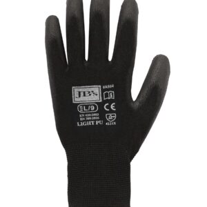 JB's wear JB's BLACK LIGHT PU BREATHABLE GLOVE (12 PK) - S - 07