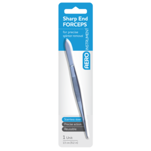 AEROINSTRUMENT Stainless Steel Sharp Forceps 13cm