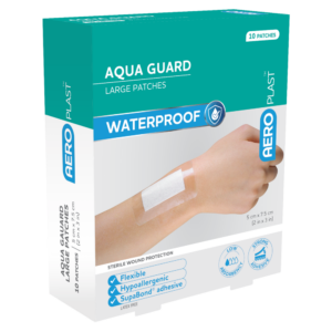 AEROPLAST AquaGuard Large Patch 7.5 x 5cm/10