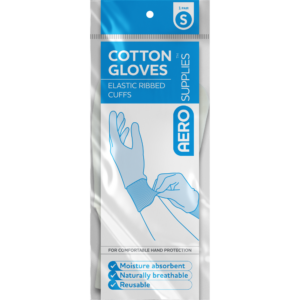 AeroSupplies Small Cotton Gloves Pair