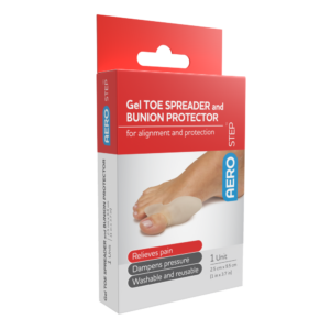 AEROSTEP Gel Toe Spreader and Bunion Protector 1pk