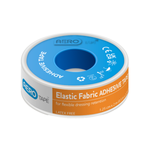 AEROTAPE Elastic Fabric Adhesive Tape 1.25cm x 2M