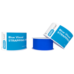 AEROPLAST Visual Strapping Tape 2.5cm x 5M Box/12